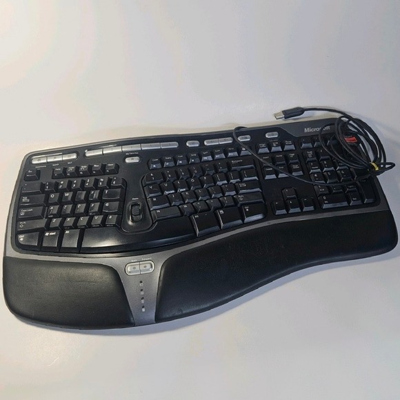 Microsoft Other - Microsoft Natural‎ Ergonomic 4000 V1.0 Wired Keyboard TESTED AND WORKS!